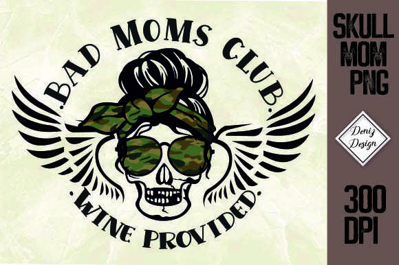 Bad Mom Club with Camouflage Bandana: A Designer’s Honest Take