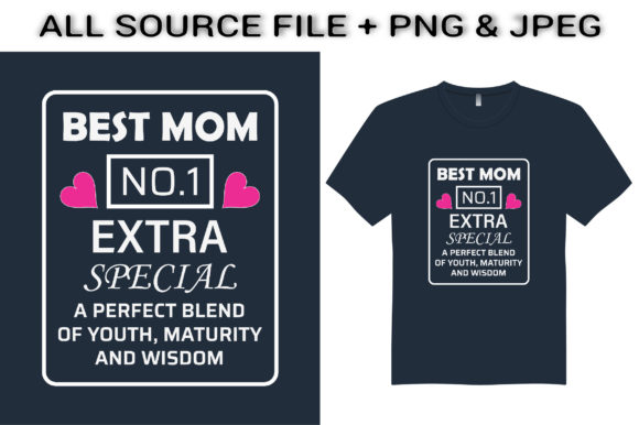 Best Mom No.1 T-Shirt Design Review