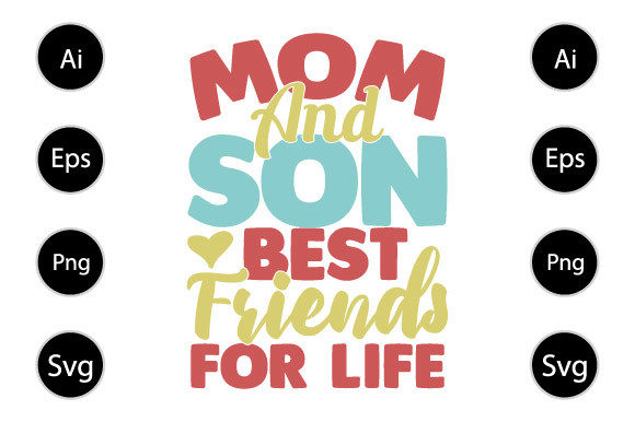 Mom and Son Best Friends for Life Shirt