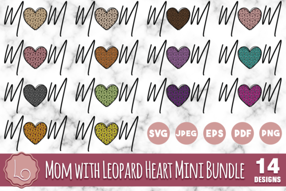 Mom with Leopard Heart Mini Bundle Review