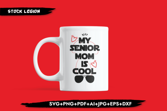 My Senior Mom is Cool – A Fresh Take for Senior Mom Embroidery