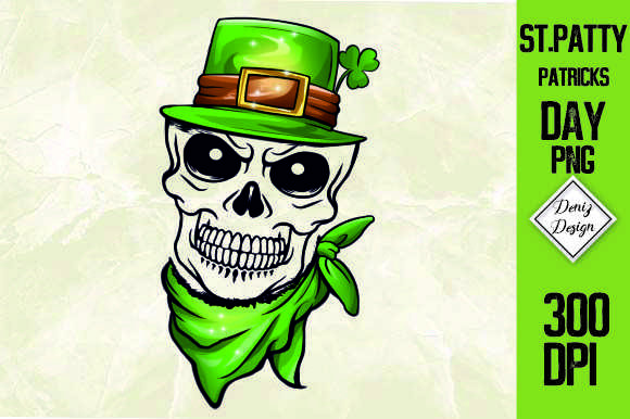Stitching the Holiday Spirit: A Designer’s Take on Patricks Day Skull Mom Sublimation